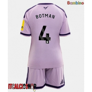 Newcastle United Sven Botman #4 Terza Maglia Bambino 2026-27 Manica Corta (+ Pantaloni corti)